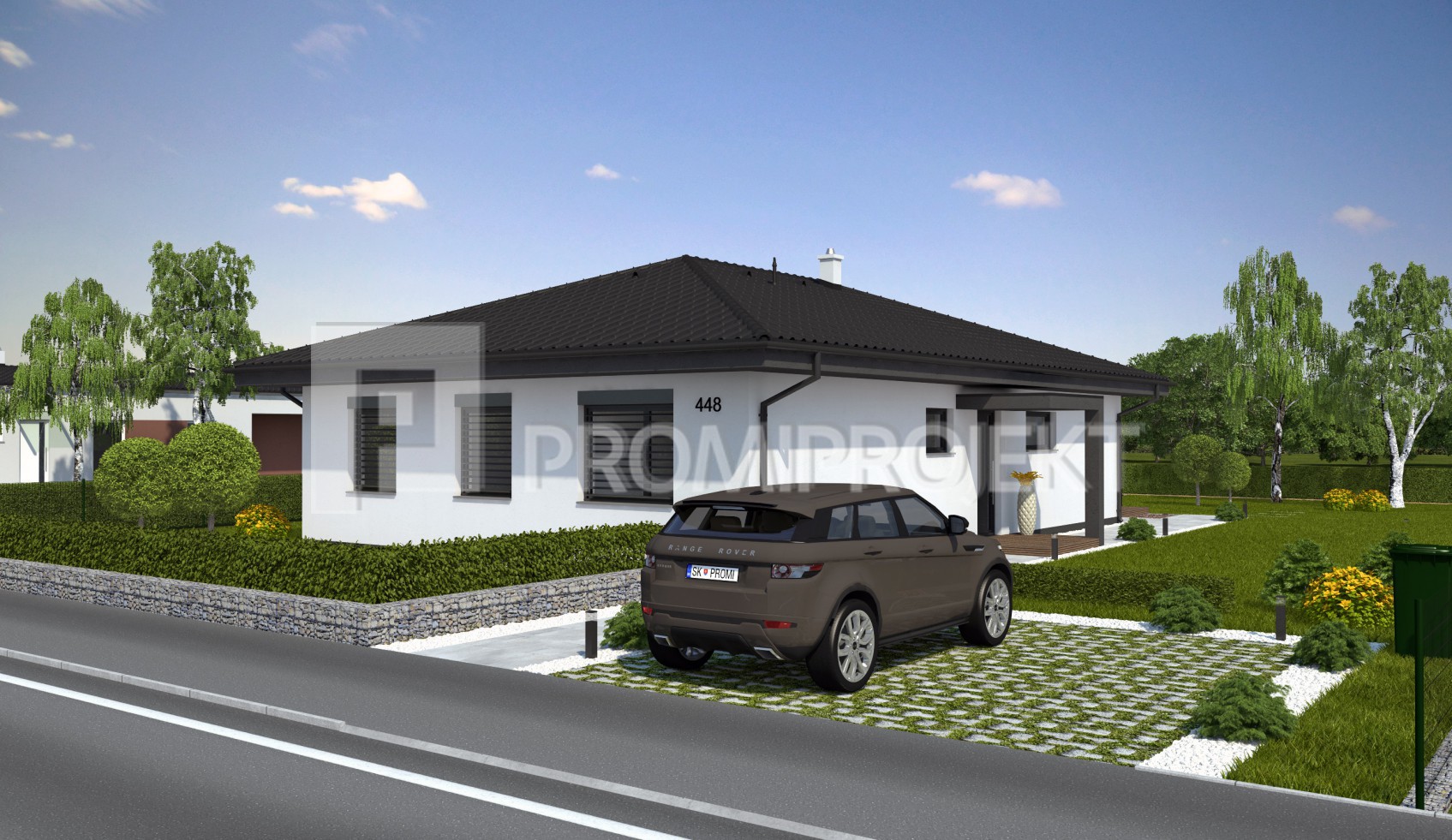 Moderné projekty domov / Projekty domov  Laguna 448 